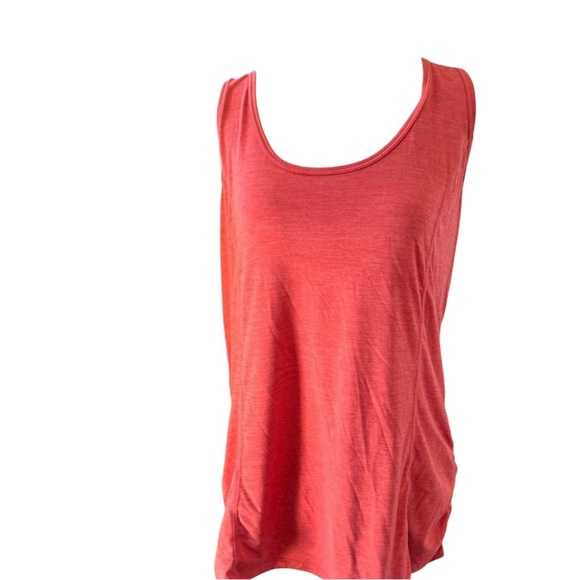 3/$25 🤗 Gaiam yoga top. orange color. Keyhole in back. Gathers on side. Sz XXL - Picture 1 of 5